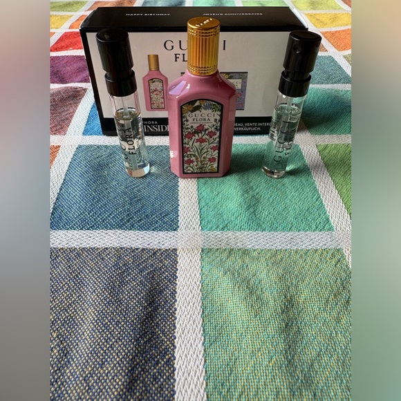 💐 GUCCI FLORA MINI PERFUME SET 💐  NWT 💐 - Picture 8 of 16